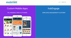Desktop Screenshot of mobinett.com