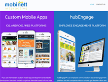 Tablet Screenshot of mobinett.com